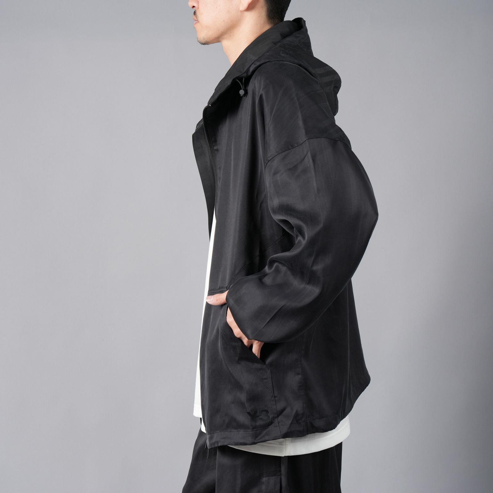 Y-3 スリーストライプス　トラックパーカー Y-3 ワイスリー トラックジャケット M 3S TT M3 ストライプス