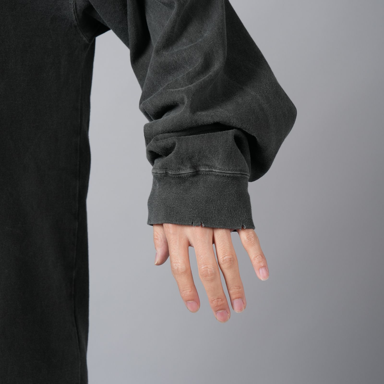 【ラスト1点】[GANTZ / ガンツ]  TGAM24SM002 / L/S TEE / Tシャツ (ブラック)