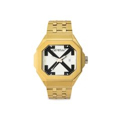 【予約商品】“HEAVY DUTY” / WATCH / 時計 (ホワイト/ゴールド)
