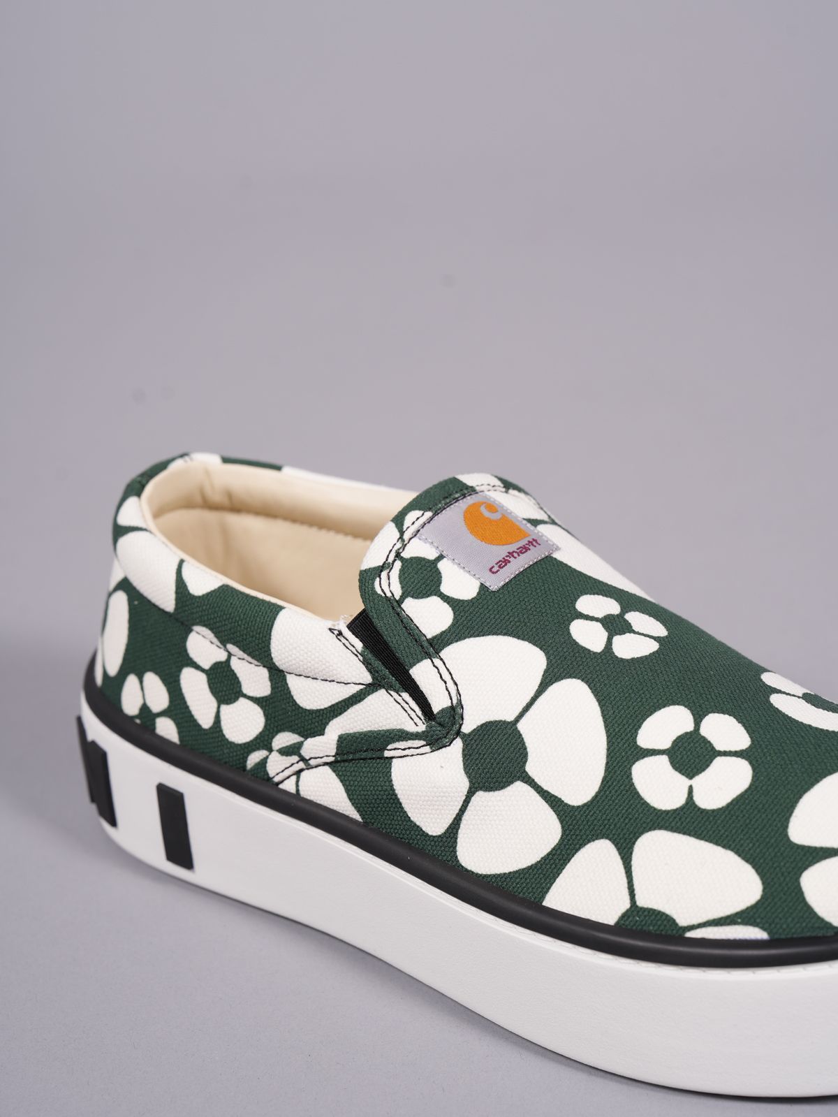 MARNI - MARNI X CARHARTT WIP - GREEN SLIP-ON SNEAKERS / スニーカー