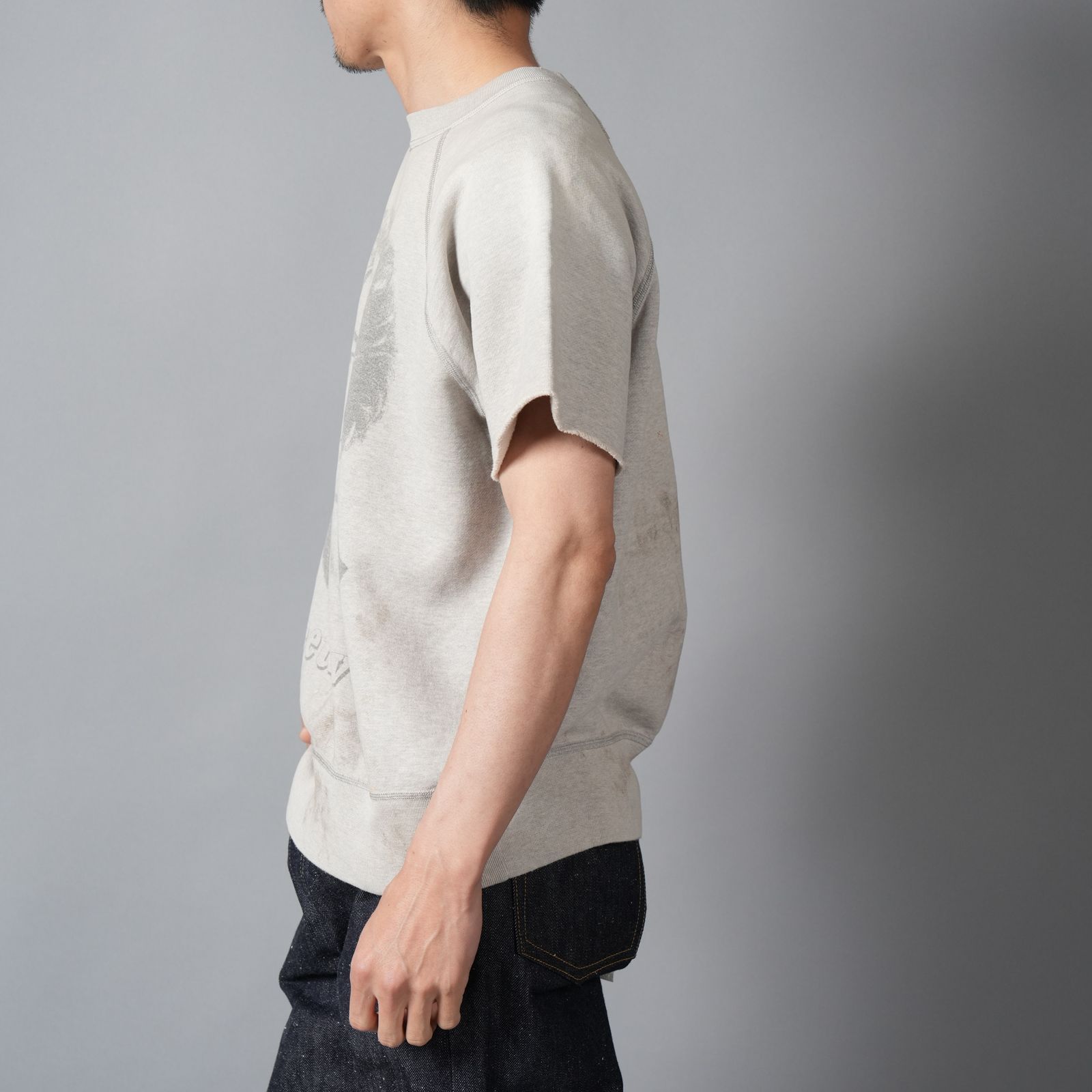 【ラスト1点】SM-MK8-0000-051 / SS CRW NECK SWT / BEETHORVEN / GRY / スウェット (グレー)