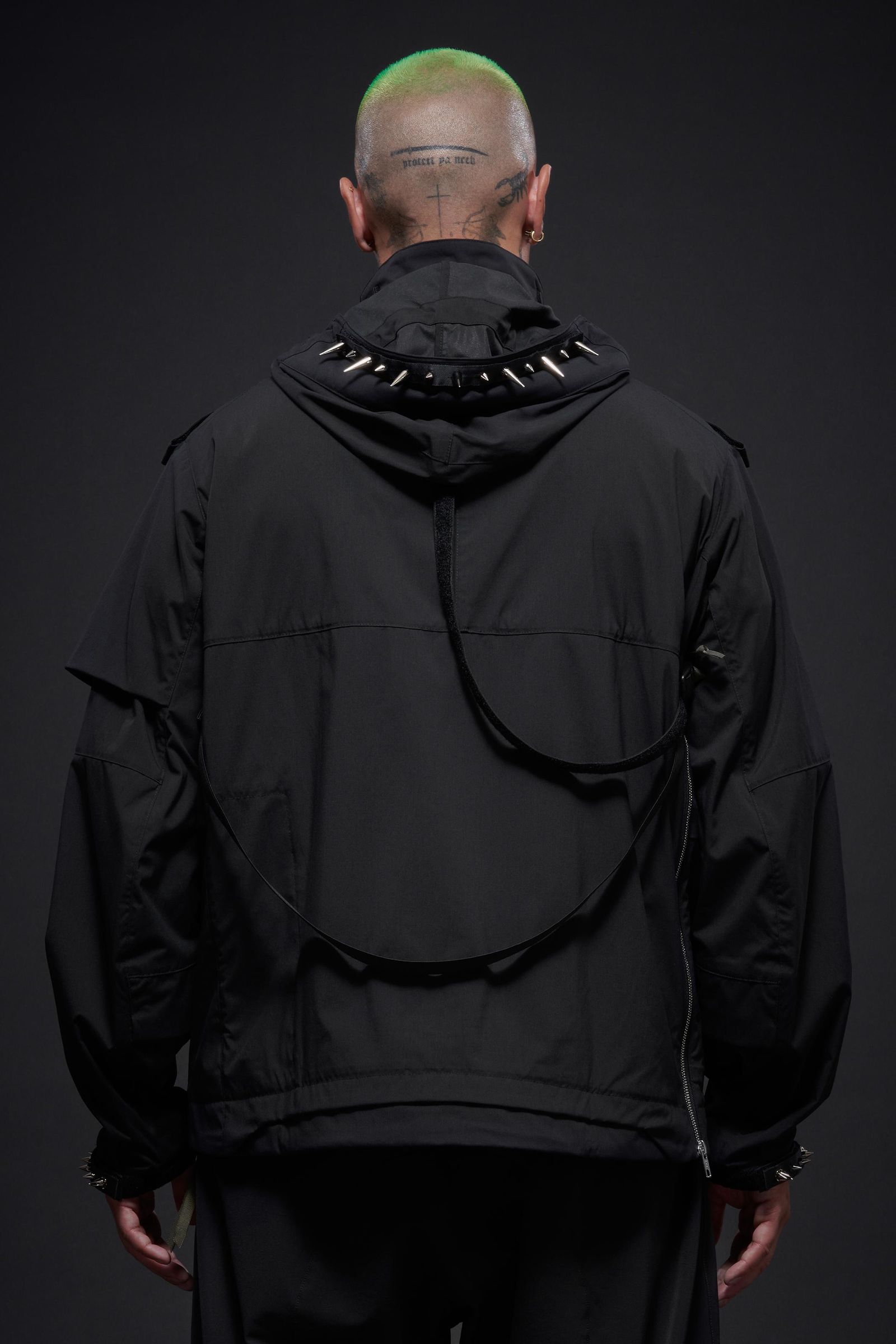 【ラスト1点】J1WB-E / Encapsulated Nylon Interops Jacket Gen. 1 / エンキャプスレイテッド ナイロン インターロプス ジャケット  [ワイドフィット] (ブラック)