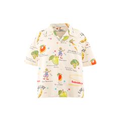 【コラボ】SM-MK8-0000-C10 / SW_OPEN COLLAR SHIRT / WHITE / オープンカラーシャツ  (ホワイト)
