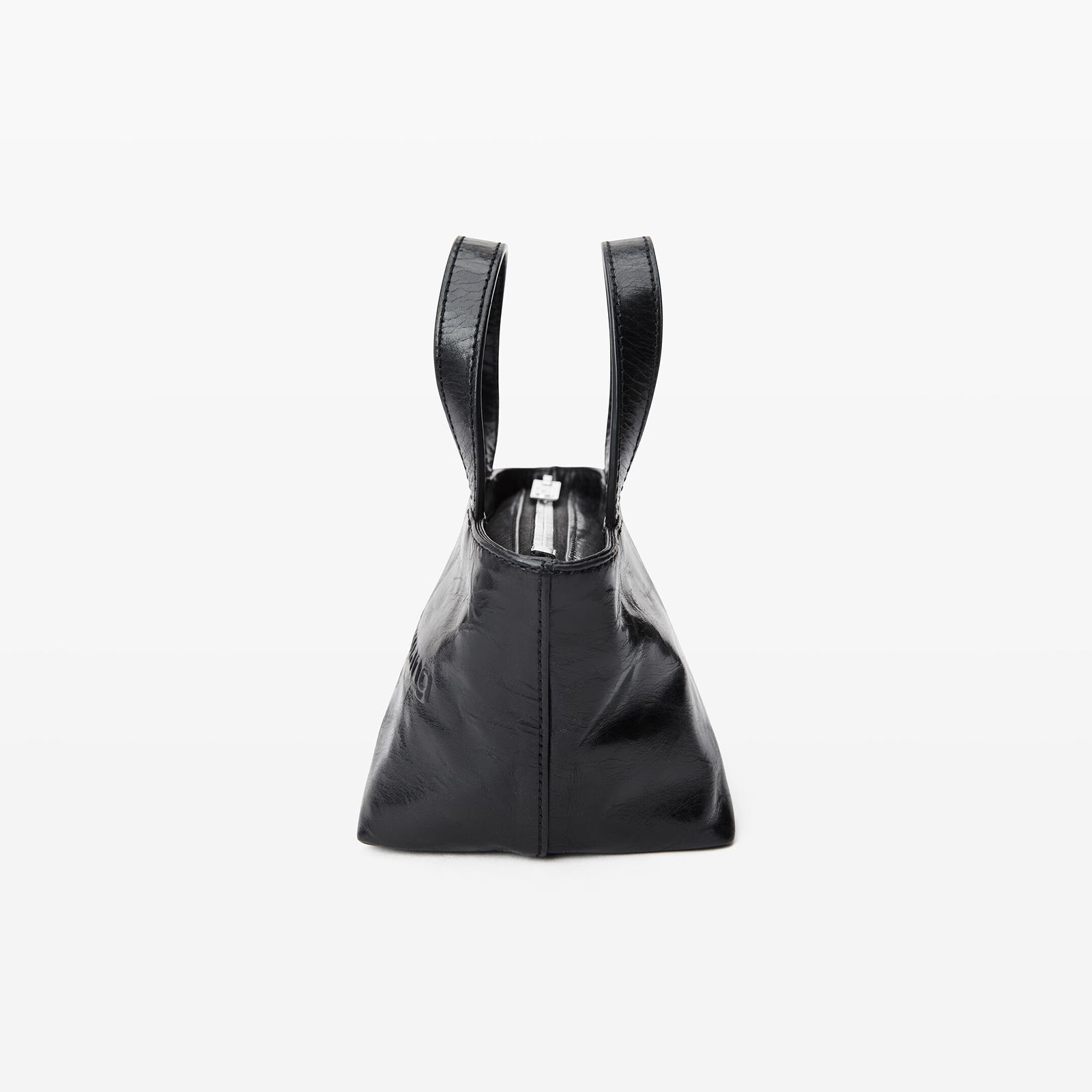 【Alexander Wang】テレインクラックルパテントレザーモトブーツ Alexander Wang◇テレインクラックルパテントレザー モト ブーツ