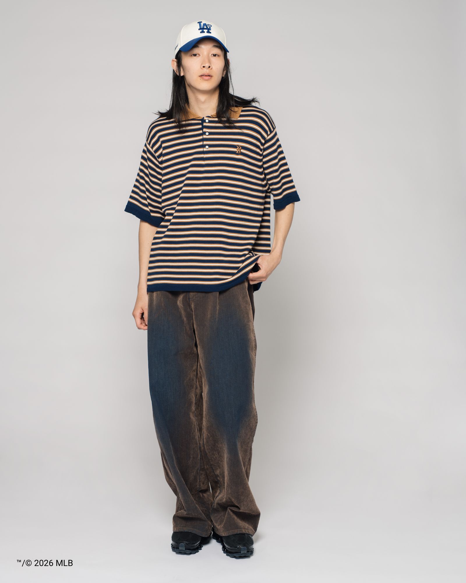 【限定】BASICKS x Newera Dodgers Cap / ベイシックス x ニューエラ ドジャース キャップ (ブルー/ホワイト)