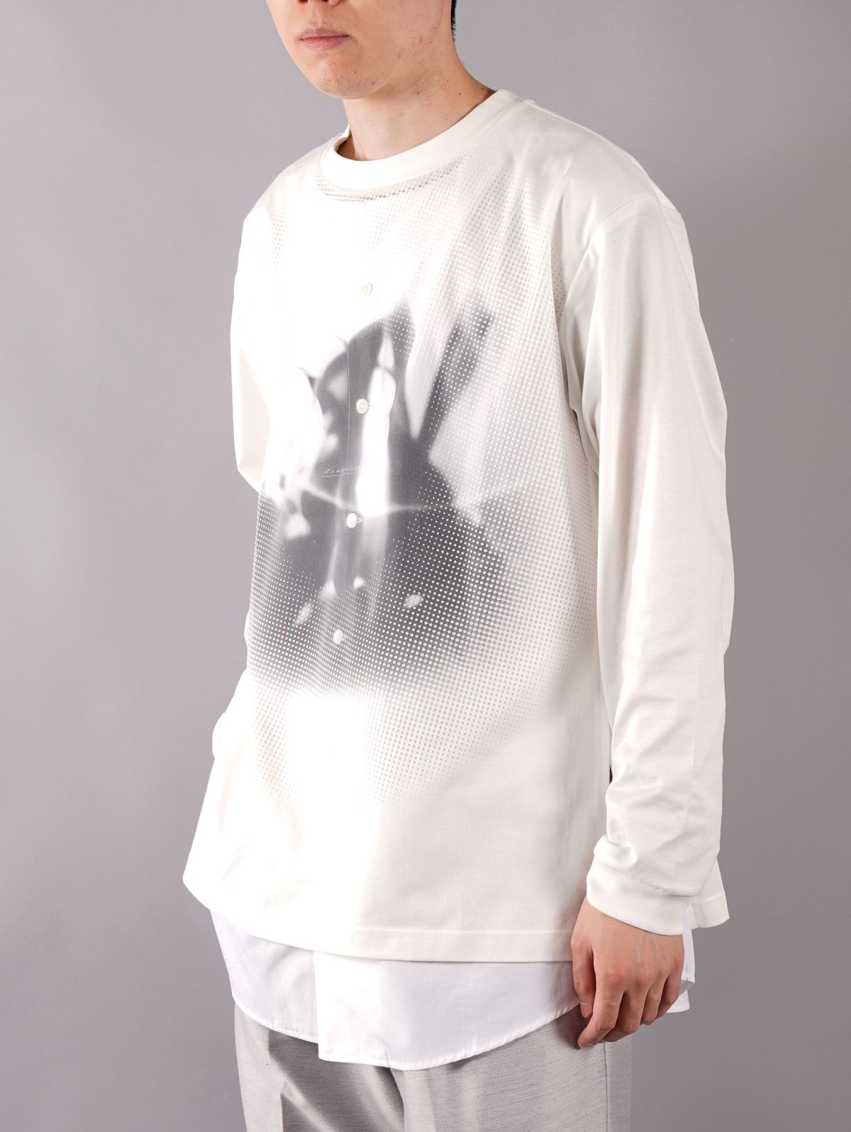 TAAKK - Layered T-SHIRT / レイヤード Tシャツ (長袖カットソー