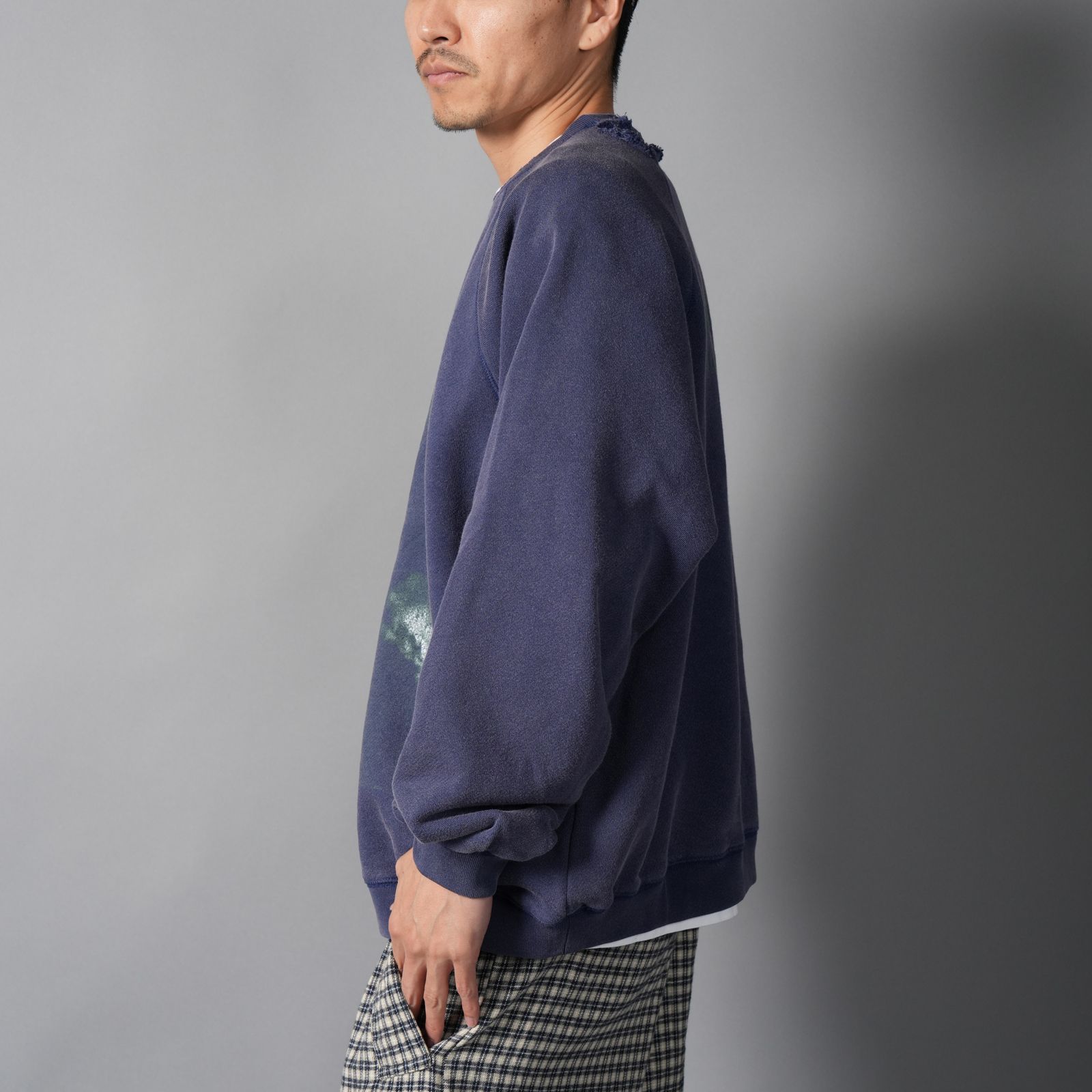 SIREN, crewneck / クルネックスウェット ・ トレーナー (ネイビーブルー)