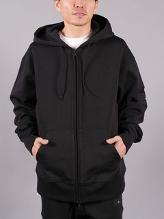 【ラスト1点】【定番アイテム】 FT ZIP HOODIE  / ジップフーディー  (ブラック)