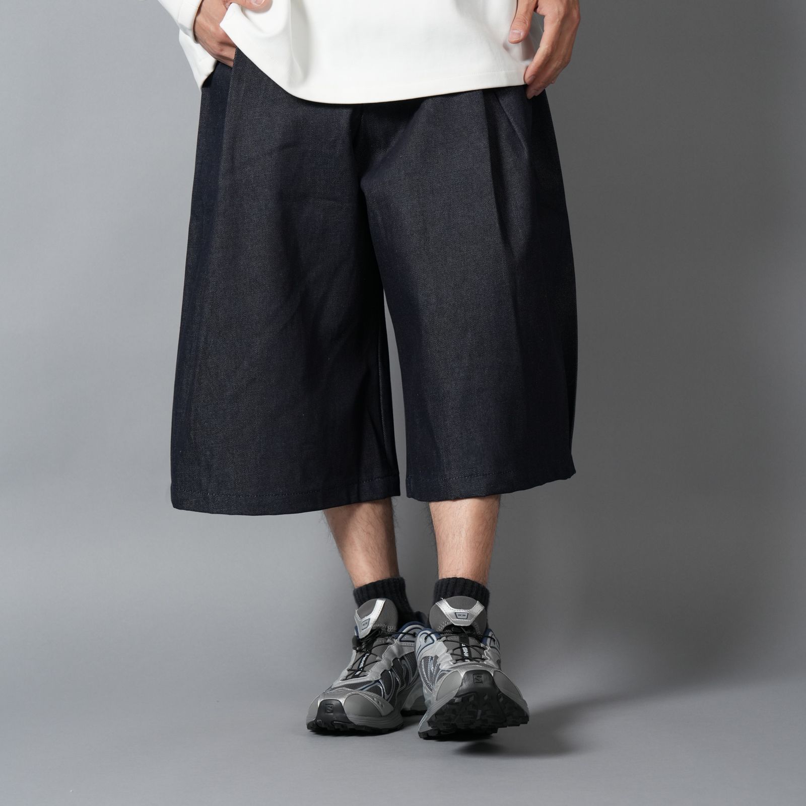 DENIM 440 BERMUDA JORTS / デニムショーツ (ロウインディゴ)