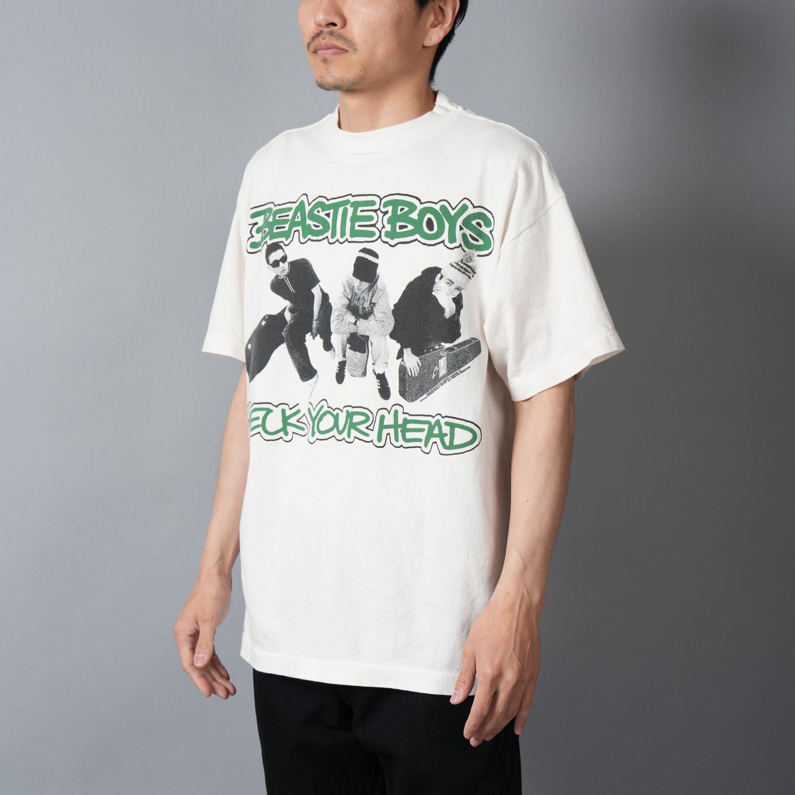 【ラスト1点】【コラボ】SM-MK8-0000-C23 / BTB_SS T-SHIRT / BEASTIEBOYS / WHT / Tシャツ (ホワイト)