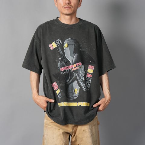 [SAKAMOTODAYS]  TSDM25SM001 /S/S T-Shirt  (SAKAMOTO)  / Tシャツ (ブラック)