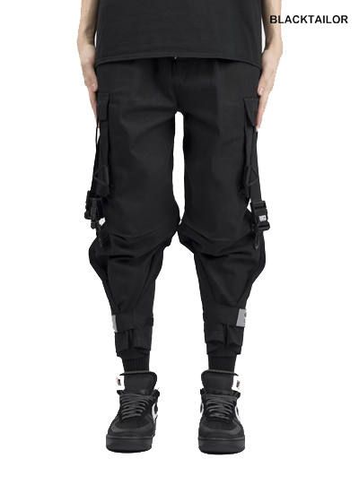 (再入荷) C14 CARGO PANTS - カーゴパンツ (ブラック)