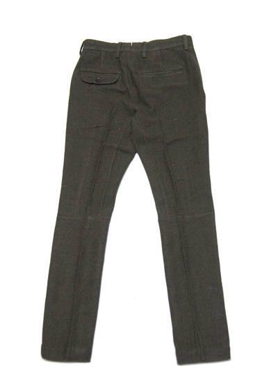 TWEED LIKE TROUSER - ツィードライクトラウザー (カーキ)