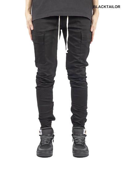 (再入荷) C33 CARGO PANTS - カーゴパンツ (ブラック)