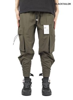 N17 CARGO PANTS - ナイロンカーゴパンツ (グリーン)