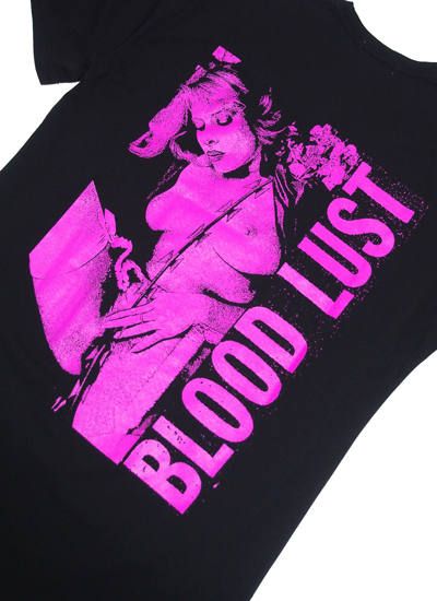 BLOOD LUST TEE - Tシャツ (ブラック)