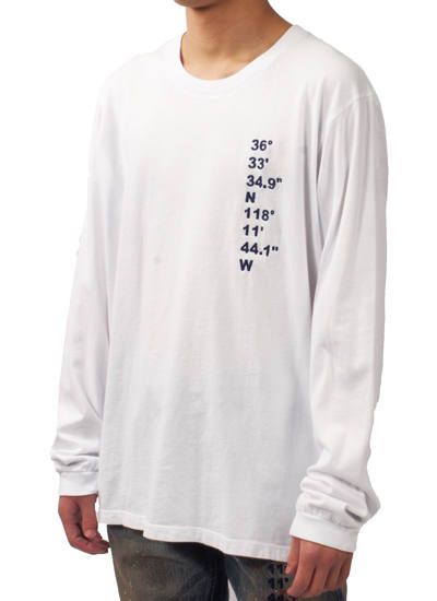 COORDINATE LONGSLEEVE T-SHIRT - カットソー (ホワイト)