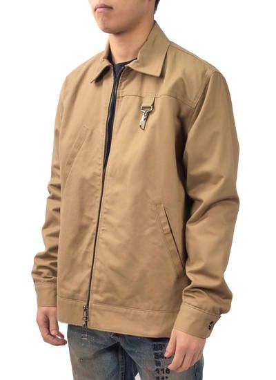 【ラスト1点】 PATCHES WORK JACKET - ワークジャケット (カーキ)