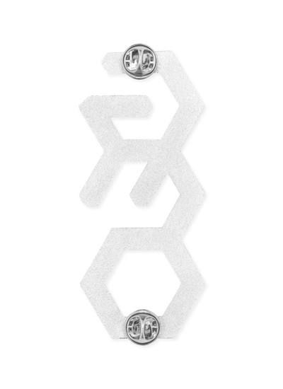3D GEO Pin - 3Dジオピン (シルバー)