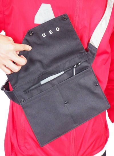 ラスト1点 / GEO SIDE BAG - サイドバッグ (ブラック)