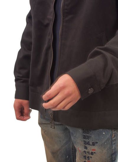 PATCHES WORK JACKET - ワークジャケット (ブラック)