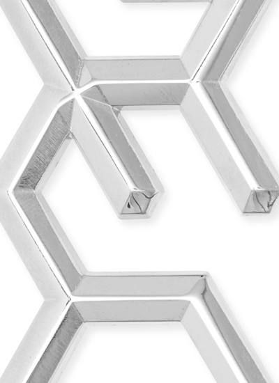 3D GEO Pin - 3Dジオピン (シルバー)