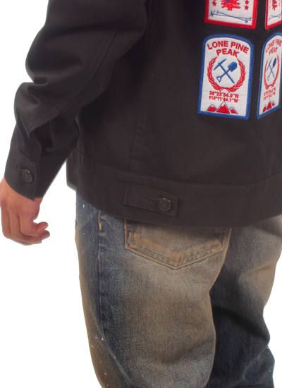 PATCHES WORK JACKET - ワークジャケット (ブラック)