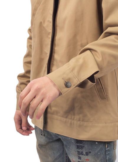 【ラスト1点】 PATCHES WORK JACKET - ワークジャケット (カーキ)