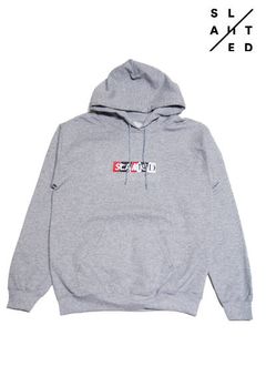 BOX LOGO - フーディー (グレー)