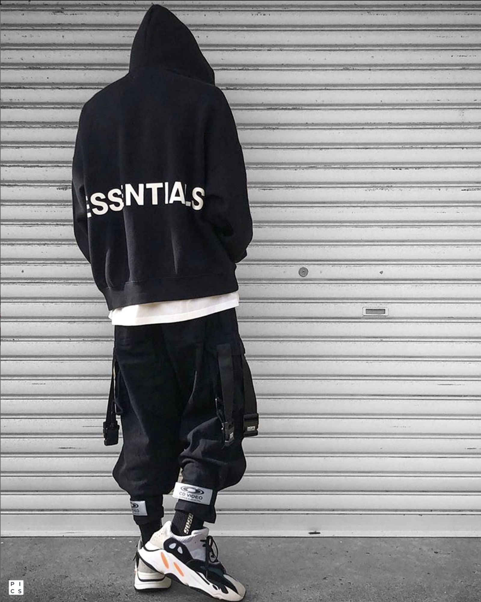 (再入荷) C14 CARGO PANTS - カーゴパンツ (ブラック)