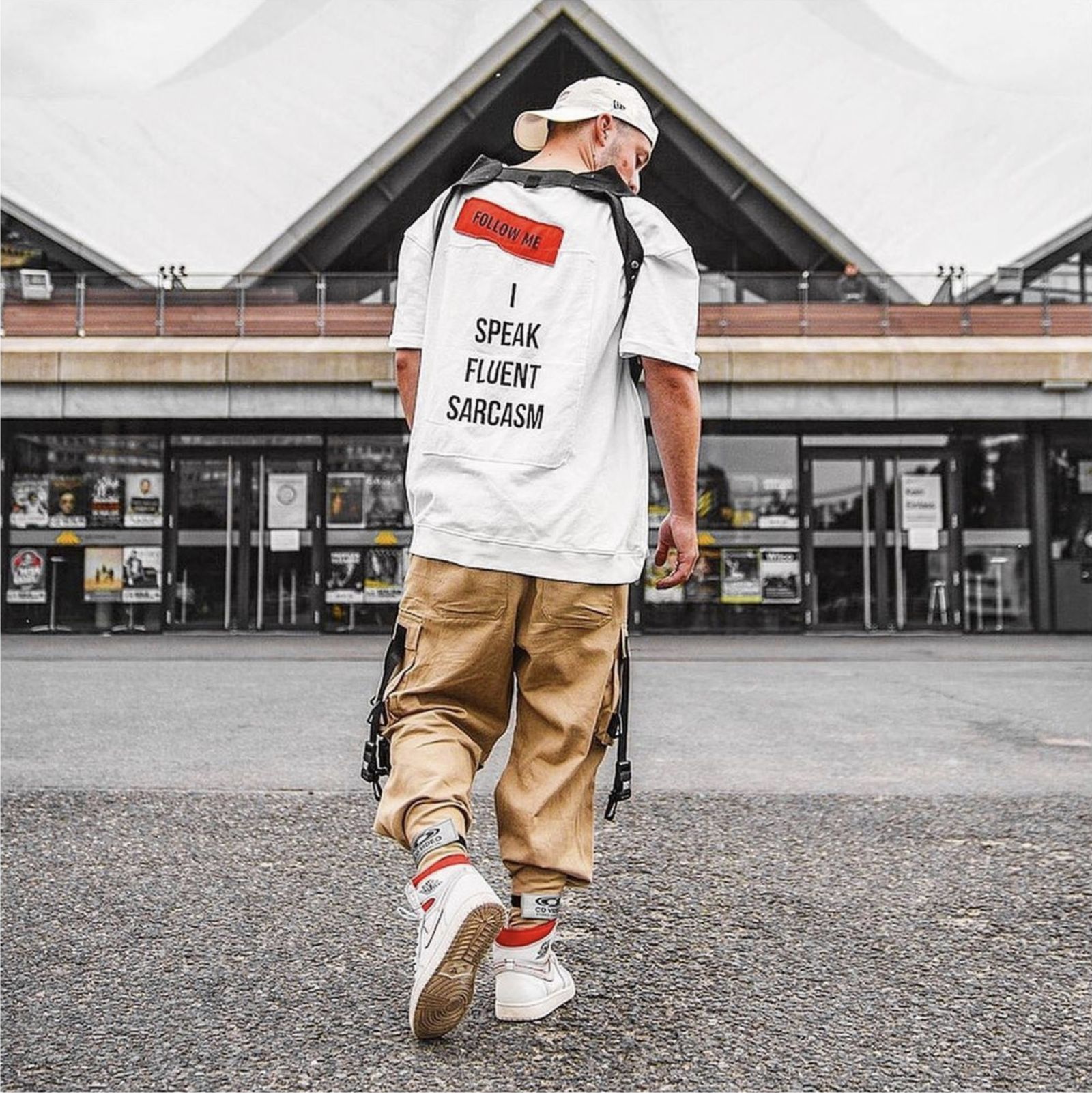 C14 CARGO PANTS - カーゴパンツ (ベージュ)