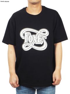 FOXES S/S TEE  / Tシャツ (ブラック)