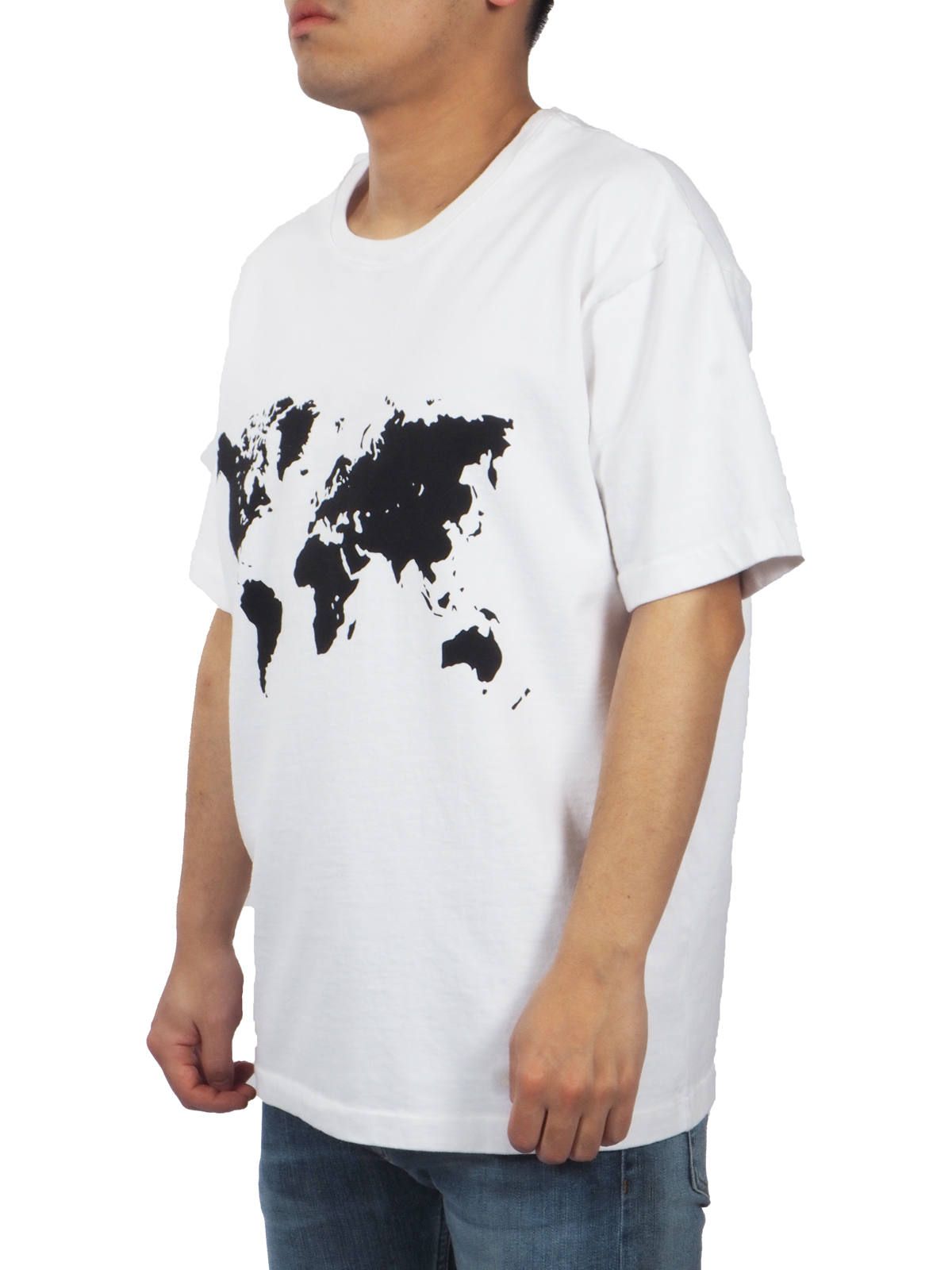 WORLD VIEW S/S TEE / ワールド ビュー Tシャツ (ホワイト)