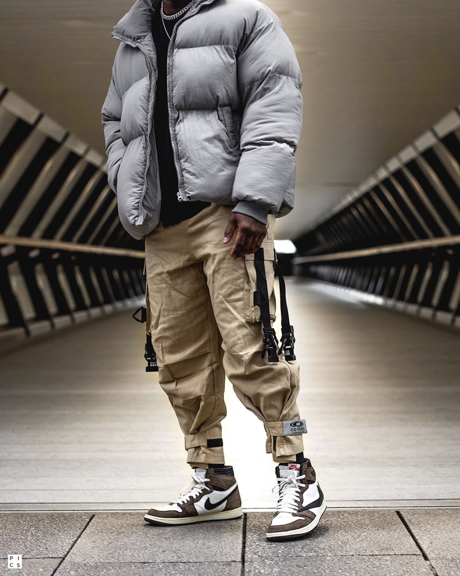 C14 CARGO PANTS - カーゴパンツ (ベージュ)