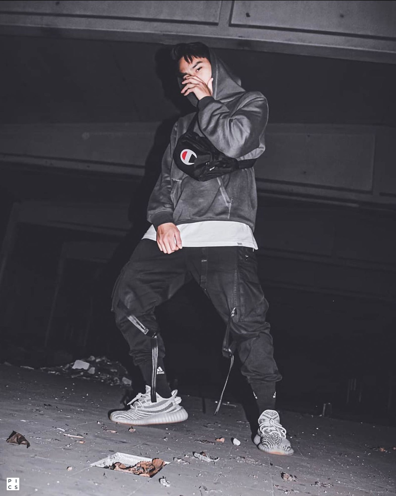 (再入荷) C1 CARGO PANTS - カーゴパンツ (ブラック)