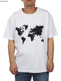 WORLD VIEW S/S TEE / ワールド ビュー Tシャツ (ホワイト)