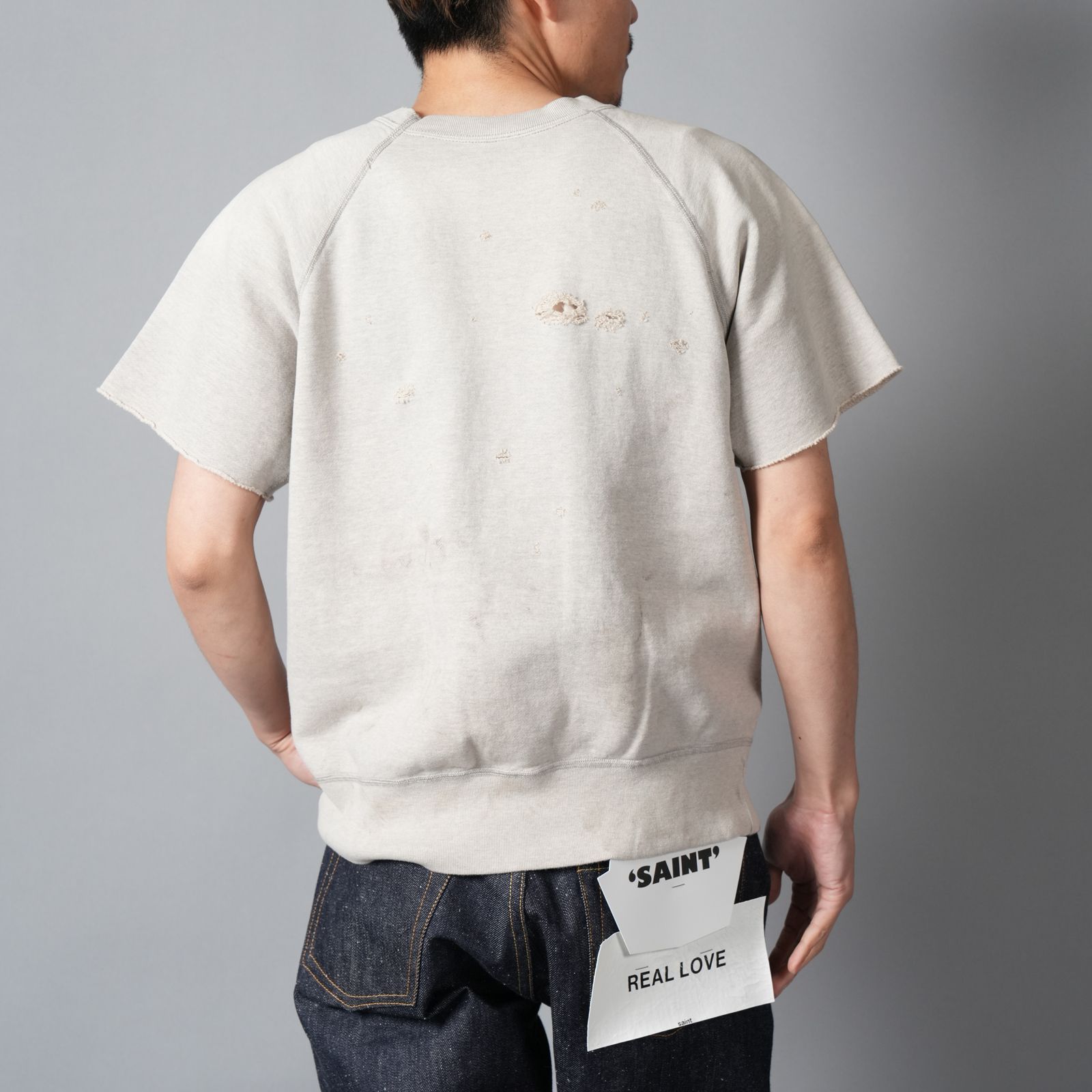 【ラスト1点】SM-MK8-0000-051 / SS CRW NECK SWT / BEETHORVEN / GRY / スウェット (グレー)