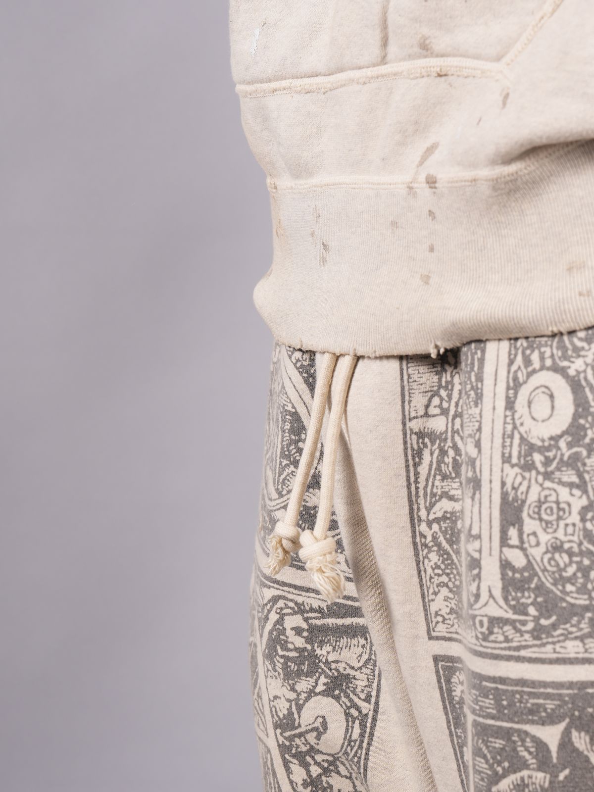 【ラスト1点】 SM-S23-0000-094 / DT_SWEAT PANTS / MURAL / GRY / スウェットパンツ (グレー)