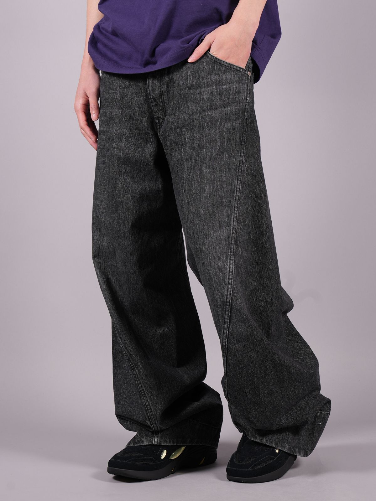 Yuki hashimoto 23ss twisted jeans | hartwellspremium.com