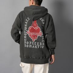 【コラボ】EU-HR1-0000-C01 / EU LOGO CL HOODIE / パーカー・プルオーバフーディー (ブラック)