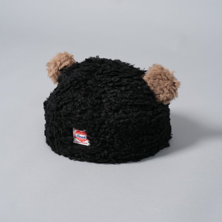 BASICKS - 【残りわずか】Bear Beanie / ベアービーニー (ダーク BASICKS - 【残りわずか】Bear Beanie / ベアービーニー (ダーク