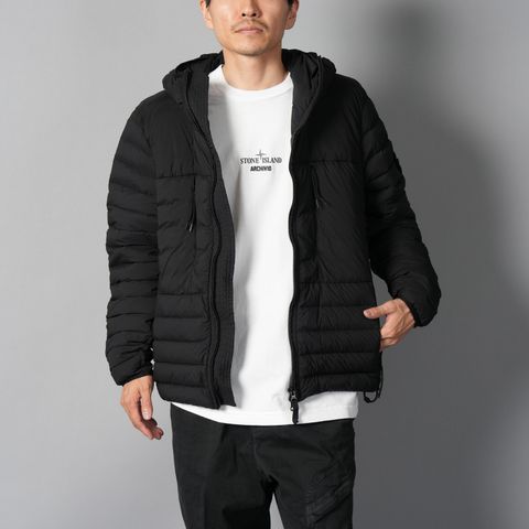 4100020 / DOWN JACKET / ダウンジャケット 【ガーメントダイ】(ブラック)
