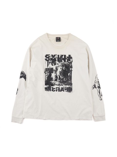 SM-A20-0000-006 / LONG SLEEVE TEE / ロングスリーブTシャツ (ホワイト)