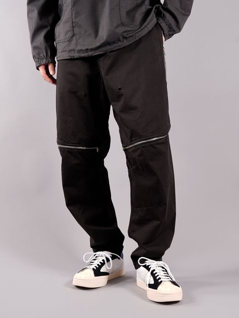 ラスト1点 / VENT PANEL PANTS /  ヴェント パネル パンツ (ブラック)
