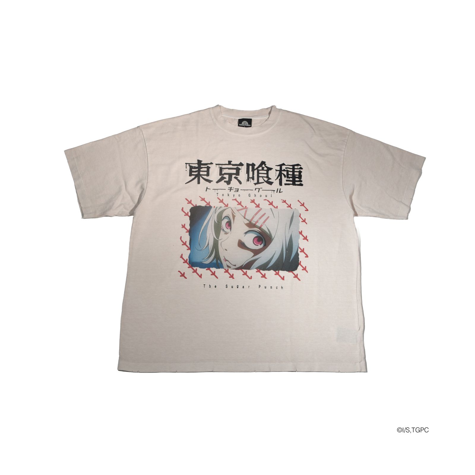 【残りわずか】[東京喰種]  TTGM25SM009 / S/S T-Shirt   (JUZO)  / Tシャツ (ホワイト)