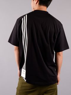 ラスト1点 / M 3 STRIPE SS TEE / スリーストライプ ショートスリーブTシャツ (ブラック)