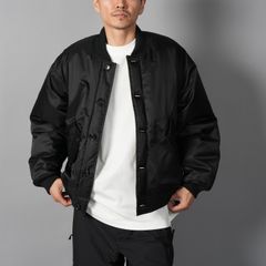WR REAMIDE DOBBY FLIGHT JACKET  / フライトジャケット (ブラック)