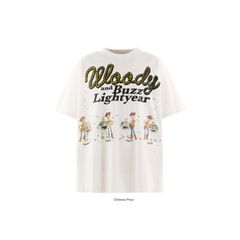 SM-MK1-0000-C93 / PIXAR_SS T-SHIRT / Woody&Buzz / WHT / Tシャツ  (ホワイト)