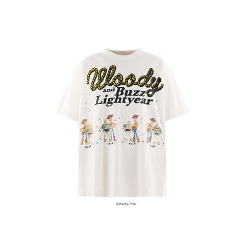 SM-MK1-0000-C93 / PIXAR_SS T-SHIRT / Woody&Buzz / WHT / Tシャツ  (ホワイト)
