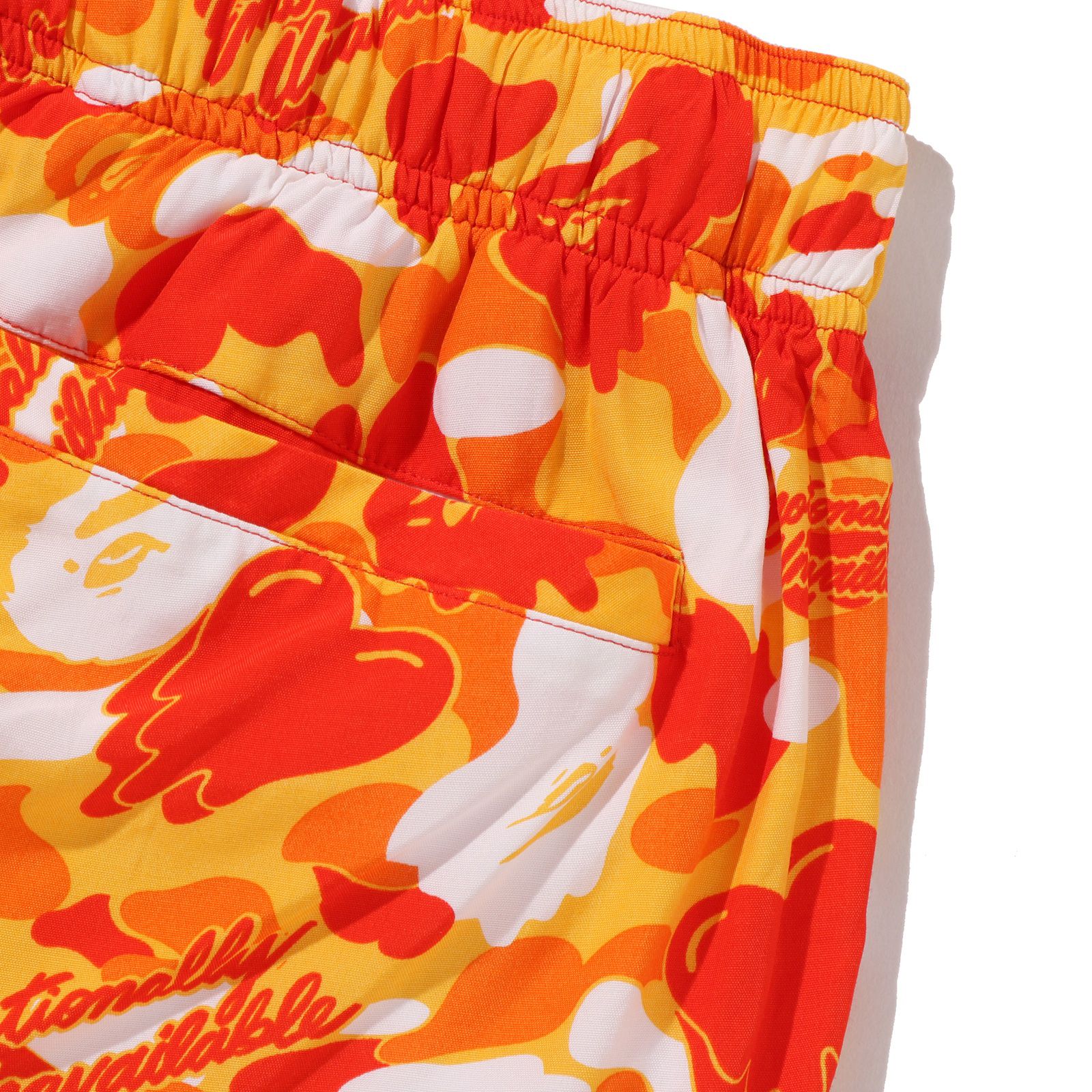 【コラボ】EU-MK8-0000-C04 / EU APE ALOHA SHORTS / ORANGE / ショーツ (オレンジ)